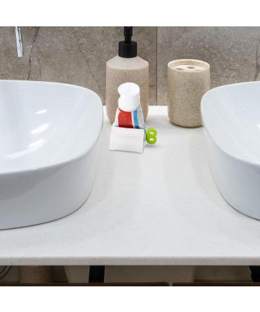 Toothpaste Squeezer Roller - Toothpaste Tube Squeezer - Rolling Tube Toothpaste Squeezer Toothpaste Seat Holder Stand Rotate Toothpaste Dispenser for Bathroom 12b Green - Buy Online on GoSupps.com