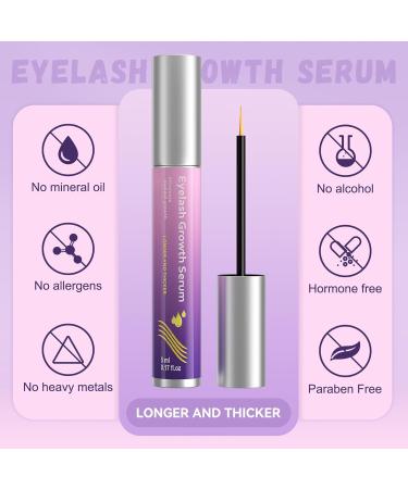 Premium Eyelash Serum for Longer Thicker Fuller Lashes | Non-Irritating Lash Enhance Serum - International Shipping - Buy Online on GoSupps.com