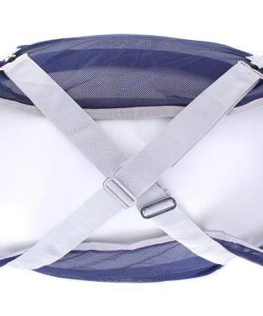 Busse Transport Fly Sheet - Stripe Navy/Silver 135cm | International Shipping Available - Buy Online on GoSupps.com
