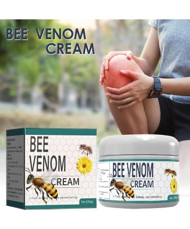 Premium Bee Venom Cream - Australian & New Zealand Formula for Back Neck Hands Feet & Joints Relief | International Shipping Available - Buy Online on GoSupps.com
