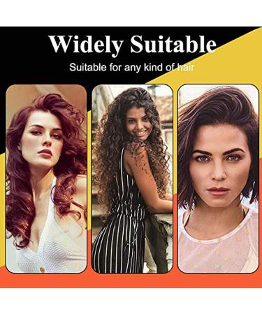 6PCS Instant Hair Volumizing Clip for Women - DIY Hair Curlers for Natural Fluffy Hair - Purple, Long/Short Hair Root Lift Styling Tool - Buy Online on GoSupps.com