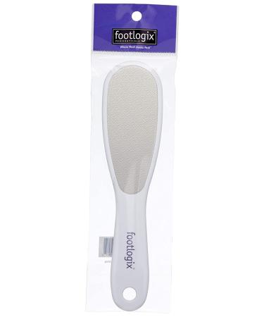 FOOTLOGIX Double Sided File with Rubberized Handle - Professional Foot Care Tool - Buy Online on GoSupps.com