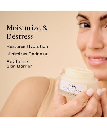 EVER Wonder Hydrating & Soothing Mask Rose Water Hyaluronic Acid & Squalane Cream Mask for Sensitive Skin Restores Barrier & Boosts Elasticity 1.7 fl oz - Buy Online on GoSupps.com
