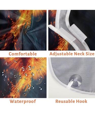 Flaming Bird Beard Bib Apron | Best Beard Hair Catcher for Men | Perfect Gift for Father's Day Anniversaries & Christmas - Buy Online on GoSupps.com