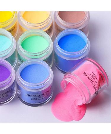 Nail Powder Professional Dipping Powder Nail Powder Pigment Iridescent Coloured Powder for Nail Art - Buy Online on GoSupps.com