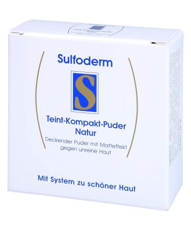 Sulfoderm S Teint-Kompakt-Puder 10g - High-Quality Compact Powder for Flawless Skin - Buy Online on GoSupps.com
