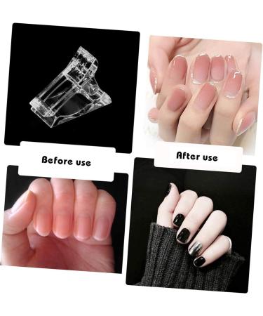 FOMIYES 8 Sets Nail Extension Set Flamingo Scrunchies Clips Nail Kits Nails Accessories Nail Art Accessories Gripedge LED Builder Clamps DIY Tools Clip Accessories Manicure Aluminum Alloy - Buy Online on GoSupps.com
