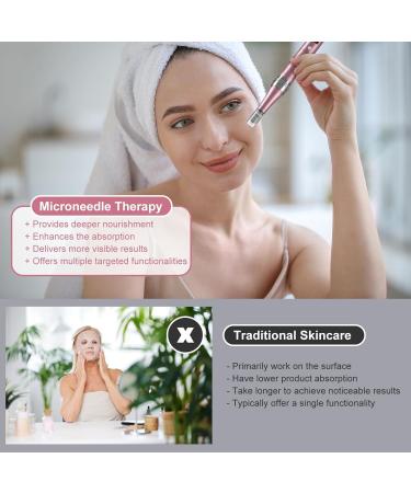Microneedling Pen 9-Speeds PELCAS Dermapen 0-2.5mm Adjustable with 12 Pcs Cartridges Type-C Rechargable Electric Derma Roller with LCD Screen for Anti-Aging Skin Care Wrinkle Stretch Marks Hair Loss 5 Count (Pack of 1) - Buy Online on GoSupps.com