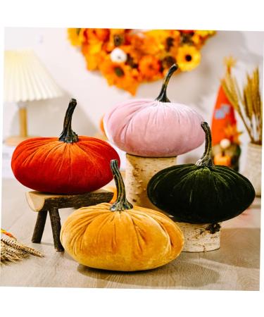 Zerodeko 3pcs Fabric Pumpkin Ornament Fabric Pumpkins Decoration Artificial Realistic Pumpkin Hen Party Games Drinking Games Fake Pumpkin Artificial Pumpkin Reward Autumn Pp Cotton - Buy Online on GoSupps.com