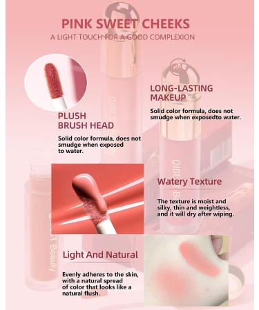 Velvet Liquid Blush - Long Lasting Natural-Looking Cheek Beauty Blush, Red Tomato Shade - Buy Online on GoSupps.com