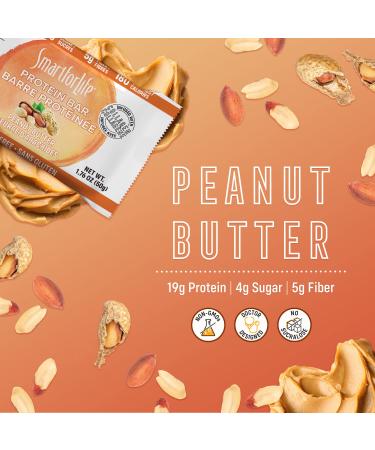 Smart for Life High Protein Low Sugar Bar Variety Pack - 18 Ct - Gluten Free - Caramel Almond, Chocolate, Peanut Butter - Meal Replacement Bars - Cookie Diet Friendly - Non-GMO - Buy Online on GoSupps.com