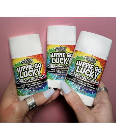 Shop Frankie and Myrrh 3 Pack Hippie Go Lucky Natural Deodorant - Eco-Friendly Long-Lasting & International Shipping Available - Buy Online on GoSupps.com