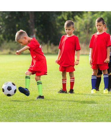 6 Pairs Kids Toddler Boys Soccer Socks - Youth Tube Socks for 3-14 Years Old - Classic Colors - Buy Online on GoSupps.com