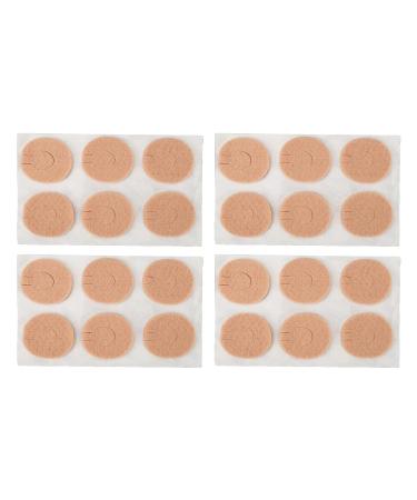 Felt Corn Pads Pain Relief 24pcs Flexible Skin Color Felt Callus Cushions for Heel - Buy Online on GoSupps.com