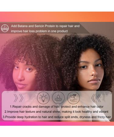 Raw Batana Oil for Hair Growth | Thickening & Split End Treatment | Prevent Hair Loss - Premium Honduran Hair Oil - Buy Online on GoSupps.com