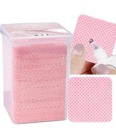 Lint Free Nail Wipes - 200pcs Non Woven Nail Polish Remover Pads Cosmetic Prep Squares | for Gel Removal Travel Acr Extension Care - Buy Online on GoSupps.com