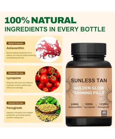 Soleil -qua tanning drops - natural tan 60 ml of liquid drops | Rapid enhancement of your complexion with tanning without sun exposure portat tanning solution - Buy Online on GoSupps.com