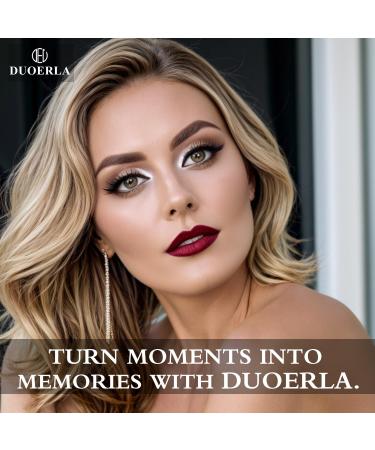 DUOERLA Magnetic Eyelashes - 10 Pairs Wispy Cat Eye Lashes with Eyeliner Kit | Long Lasting Easy Apply Vegan & Cruelty Free - Buy Online on GoSupps.com