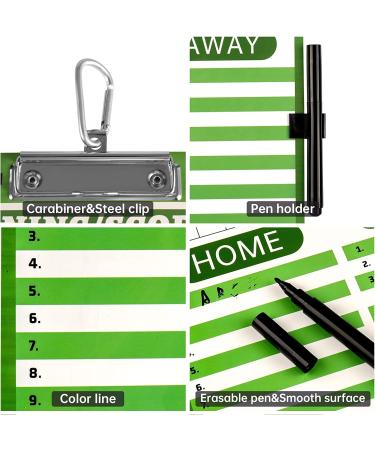 HIGHRAZON Double-Sided Dry Erase Baseball Coach Clipboard - Ideal for Baseball and Softball Coaches - Buy Online on GoSupps.com