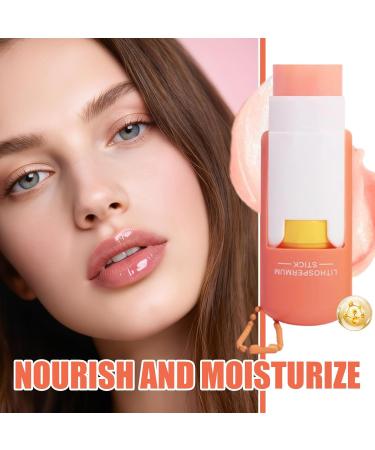 Nourishing Lip Balm | 46 g Colourless Lipstick with Nourishing Lip Shine and Chain of Pearls For Winter Cold Makeup Home Travel Sleep and Sleep - Buy Online on GoSupps.com