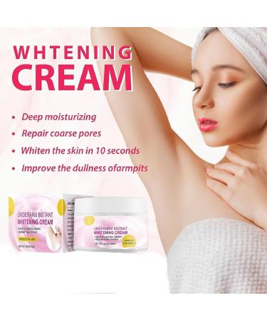 Intensive Skin Brightening Cream Instant Lightening Cream for Underarms Moisturizing Brightening Cream for Intimate Areas Brightening Cream for All Skin Types - Buy Online on GoSupps.com
