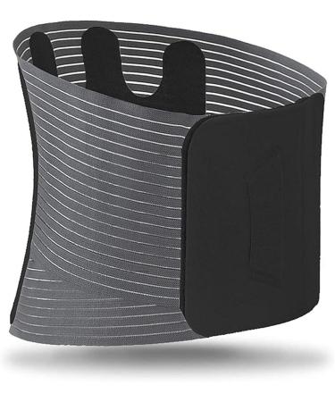 Samnuerly Adjustable Lumbar Support Belt for Men & Women - X-Large Vertebrae Relief with Removable Upholstery - Buy Online on GoSupps.com