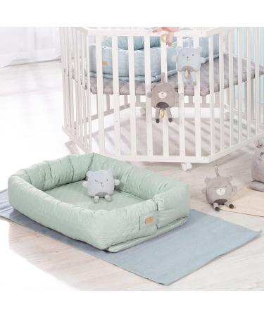 Buy Roba Babylounge 3 in 1 - Frosty Green Changing Mat & Bed Snake | International Shipping Available - Buy Online on GoSupps.com