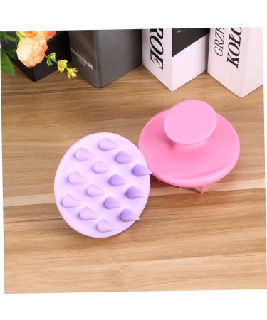 Magiclulu 6 STK Hair Massage Brushes - Silicone Shampoo Scalp Comb for Deep Cleaning & Meridian Therapy (3 Pieces) - Perfect for Hair & Skin Care - Buy Online on GoSupps.com