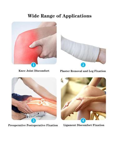 SFKLYU Hinged Knee Brace | Adjustable Post-Op Recovery Support for Men & Women - Optimal Stabilization for Surgery - Buy Online on GoSupps.com
