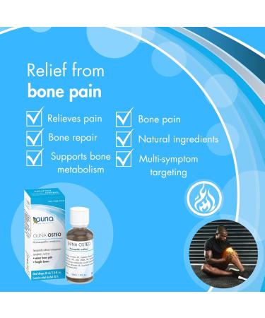 Guna Osteo Homeopathic Support for Bone Health & Strength - 1 Ounce - Buy Online on GoSupps.com