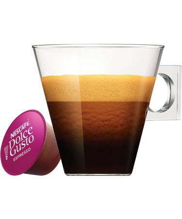  NESCAFE DOLCE GUSTO Nescaf Dolce Gusto Espresso - Coffee - 96 Capsules (Pack of 6 boxes x 16) - Buy Online on GoSupps.com