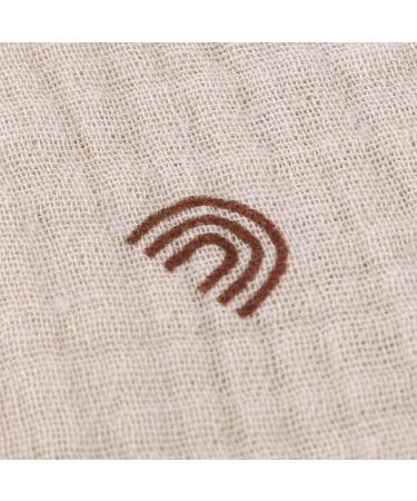 Uposao Organic Cotton Baby Bandana Dribble Bibs | Super Soft & Absorbent | Adjustable Button | Unisex | One Size - Buy Online on GoSupps.com