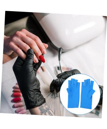 Healeved 2 Pairs Nail Gloves Sleeve Child Manicure Elastic Spandex - Buy Online on GoSupps.com