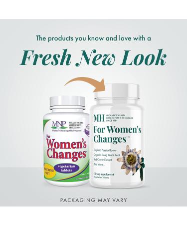 Michael's Naturopathic Women's Changes Supplement - 90 Vegan Tablets - Ideal for Peri-Menopausal & Menopausal Women - Vegetarian Kosher - 22 Servings - Buy Online on GoSupps.com