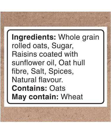 Quaker High Fibre Raisins & Spice Instant Oatmeal 344g (12 Boxes 96 Packets) - Buy Online on GoSupps.com