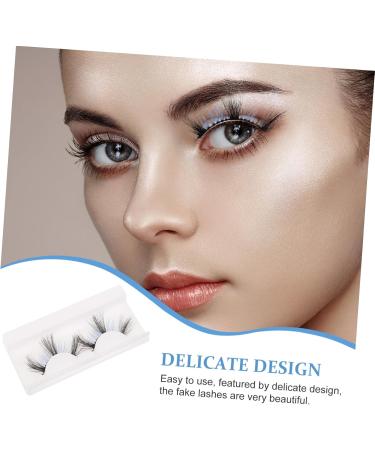 FOMIYES 3 Pairs False Eyelashes False Lashes Colored Fake Lashes Fake Eyelashes for Party Cosplay Fake Eyelashes False Eyelash for Women Set European and American Imitation - Buy Online on GoSupps.com