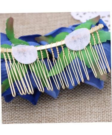 Beavorty Hair Clips for Girls Red Rose Garland Girls Headband Flamenco Dancer Flower Crowns for Women Wedding Hair Comb Floral Comb Fork Comb Hairpin Hair Accessories Woman Blue Roses Rose medium Blue - Buy Online on GoSupps.com