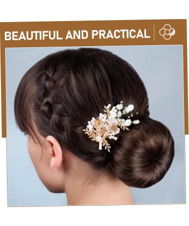 Didiseaon Sparkling Hair Comb Bridal Hair Accessories Wedding Hair Accessories Aesthetic Hair Accessories Hair Styling Accessories Wedding Hair Clip The Flowers Rhinestones Bride Hair Comb - Buy Online on GoSupps.com