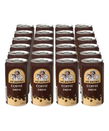 Mr. Brown Coffee Drink - Pack of 24 (250ml Each) | International Shipping Available - Buy Online on GoSupps.com