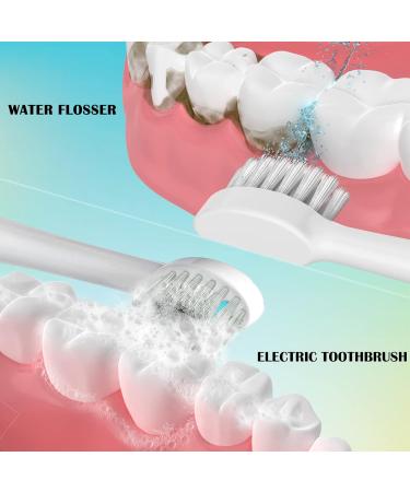 Water Pick SF Flossing Toothbrush Heads - 3 Count White with Crystal Cap - Buy Online on GoSupps.com