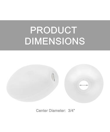 JEZERO Deep Water Fishing Floats | Trail Markers, Dock & Pool Buoy, Kayak Anchor Kit | White 6x3 Single - Buy Online on GoSupps.com