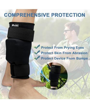 Ankle Monitor Cover for Scram GPS Alcohol Bracelet | Adjustable Velcro Shock Absorbing Protective Cover for Men & Women (S/M - Buy Online on GoSupps.com