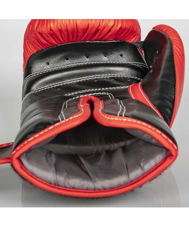 Paffen Sport Allround Eco Boxing Gloves - Red/Black 14oz for Training & Sparring in Boxing Kickboxing & Muay Thai - Buy Online on GoSupps.com