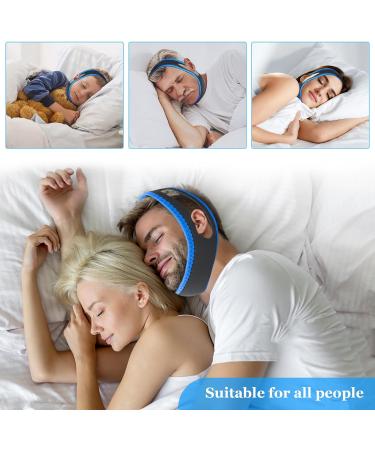 Harewu 2Pcs Adjustable Chin Strap for Snoring Prevention | Improve Sleep Quality | Universal Fit for Men and Women - Buy Online on GoSupps.com