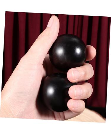 Solustre Wooden Massage Device - Small Handball for Stress Relief & Fitness | Premium Hand Carved Chinese Balls - Buy Online on GoSupps.com