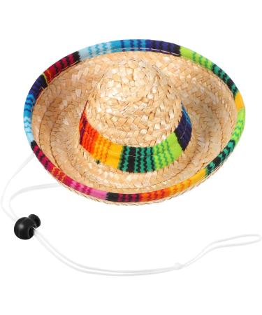 Dog Sombrero Hat and Serape Poncho Costume | Adjustable Mexican Dog Outfit for Party Decorations | Funny Chihuahua Clothes | Multicolor (S) - Buy Online on GoSupps.com