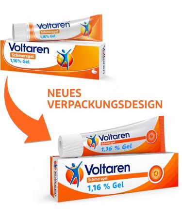 Buy Voltaren Pain Gel 11.6 mg/g - Relief for Muscle Neck Joint & Back Pain | 180g - Fast International Shipping - Buy Online on GoSupps.com