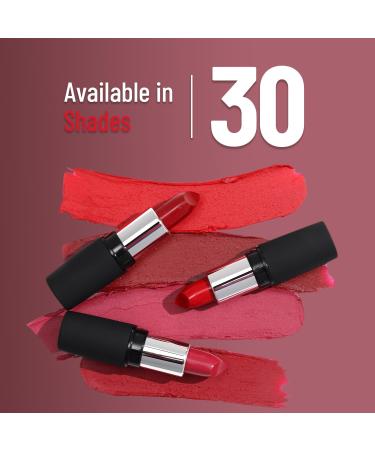 Swis-Beauty Pure Matte Lipstick | Long Lasting & Hydrating Hot Nude | Lightweight Formula 0.13 Fl Oz - Shop Now - Buy Online on GoSupps.com