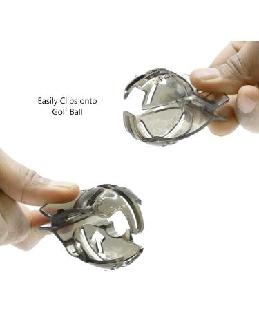 Golf-EZ TRI-LINE Golf Ball Alignment Kit with Hat Clip Ball Marker and Carry Case | Swing Path Arrows & Ball Identifiers Blue/Black - Buy Online on GoSupps.com