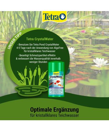 Tetra Pond AlgoFree - 3L Floating Algae Killer for Garden Ponds | Combat Green Water & Filamentous Algae - Buy Online on GoSupps.com